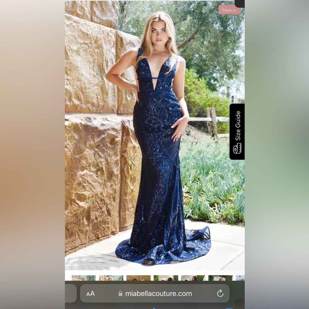 Prom dress, from mia Bella couture